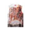 t-birco-p6 Shiny tank top with Diesel film print