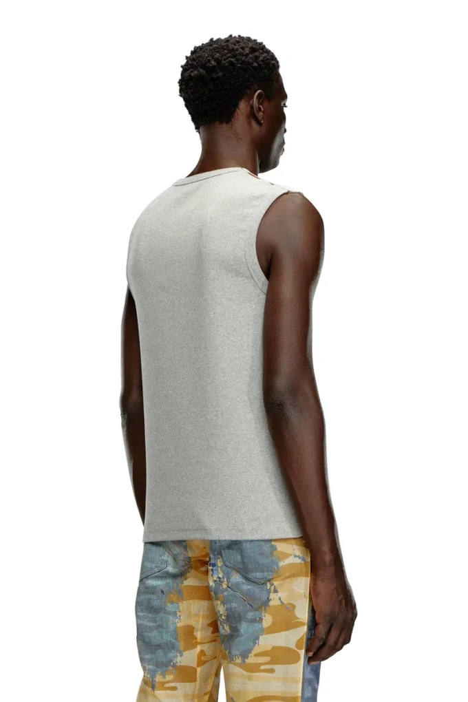 t-bisco-burn-art Tulle top with burning plastic print t-bisco-burn-art Tulle top with burning plastic print