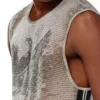t-bisket Tank top in printed mesh t-bisket Tank top in printed mesh