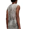 t-bisket Tank top in printed mesh t-bisket Tank top in printed mesh