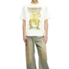t-bix-aa T-shirt with lyrics print t-bix-aa T-shirt with lyrics print