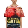 t-boxt-adventure T-shirt with Diesel film print