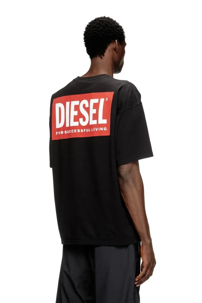 t-boxt-bisk Cotton T-shirt with Diesel Biscotto print t-boxt-bisk Cotton T-shirt with Diesel Biscotto print