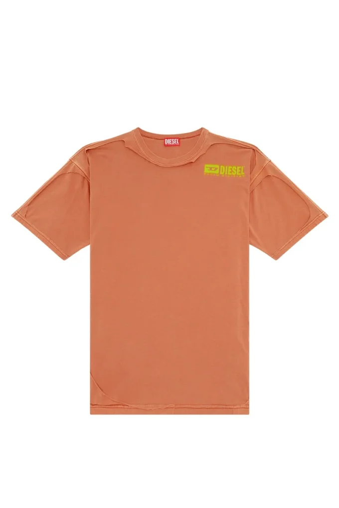 t-boxt-dbl T-shirt with destroyed peel-off effect t-boxt-dbl T-shirt with destroyed peel-off effect