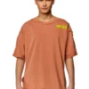 t-boxt-dbl T-shirt with destroyed peel-off effect t-boxt-dbl T-shirt with destroyed peel-off effect