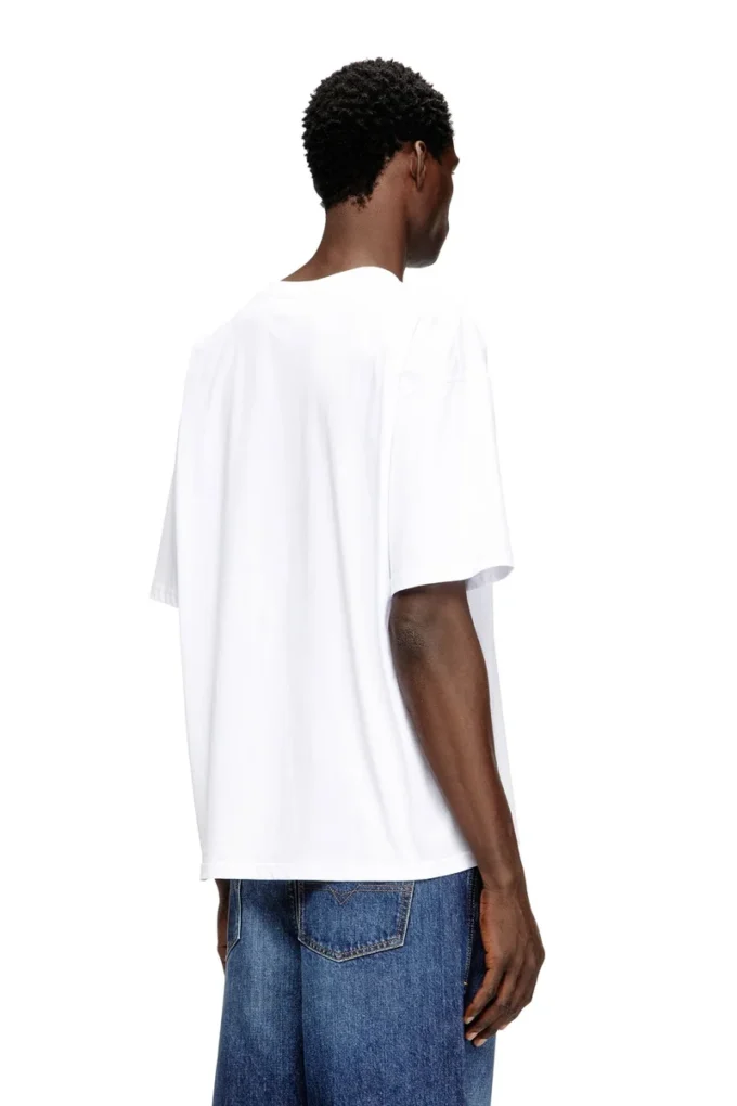 t-boxt-dco Relaxed cotton T-shirt with Oval D embroidery t-boxt-dco Relaxed cotton T-shirt with Oval D embroidery