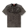 t-boxt-den Relaxed cotton T-shirt with Oval D applique t-boxt-den Relaxed cotton T-shirt with Oval D applique