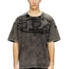t-boxt-den Relaxed cotton T-shirt with Oval D applique t-boxt-den Relaxed cotton T-shirt with Oval D applique
