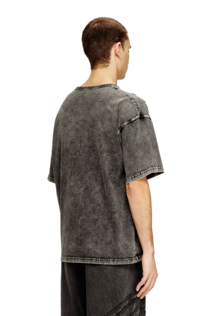 t-boxt-den Relaxed cotton T-shirt with Oval D applique t-boxt-den Relaxed cotton T-shirt with Oval D applique