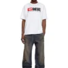 t-boxt-div T-shirt with Diesel patch logo t-boxt-div T-shirt with Diesel patch logo