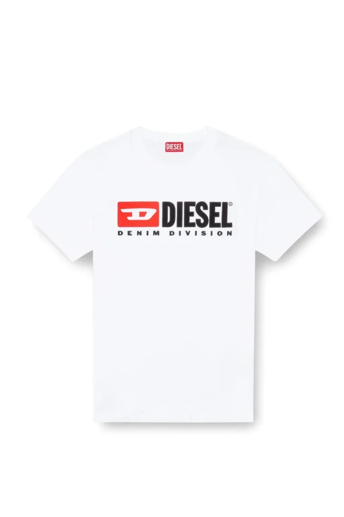 t-boxt-div T-shirt with Diesel patch logo t-boxt-div T-shirt with Diesel patch logo