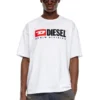 t-boxt-div T-shirt with Diesel patch logo t-boxt-div T-shirt with Diesel patch logo