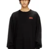 t-boxt-ls-bisk Relaxed long-sleeve T-shirt with Diesel logos t-boxt-ls-bisk Relaxed long-sleeve T-shirt with Diesel logos
