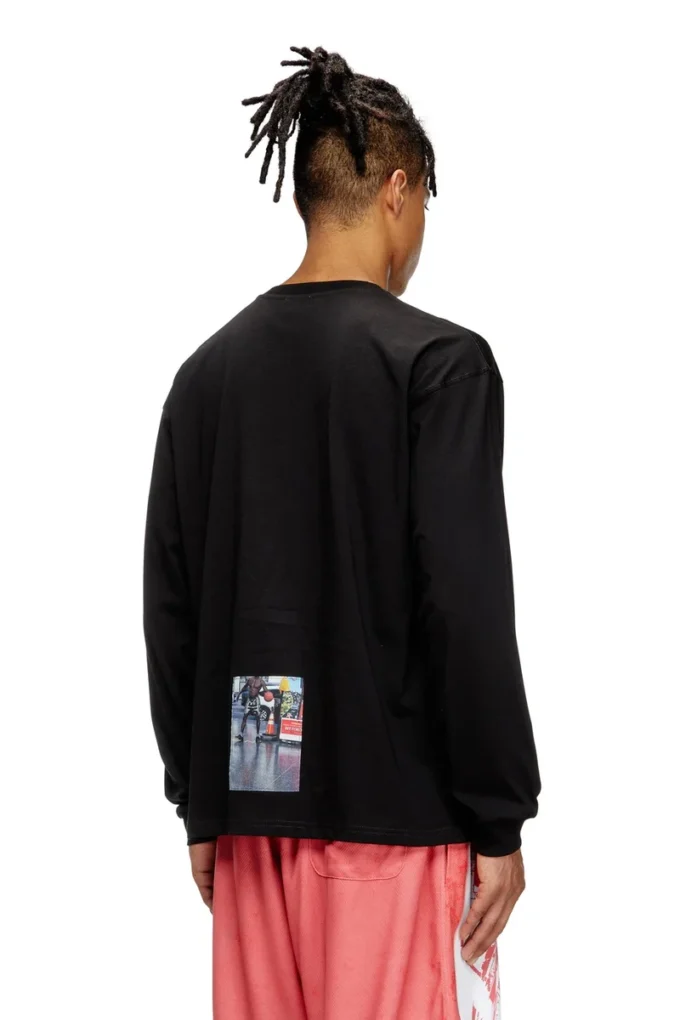 t-boxt-ls-t5 Long-sleeve T-shirt with logo photo patches t-boxt-ls-t5 Long-sleeve T-shirt with logo photo patches