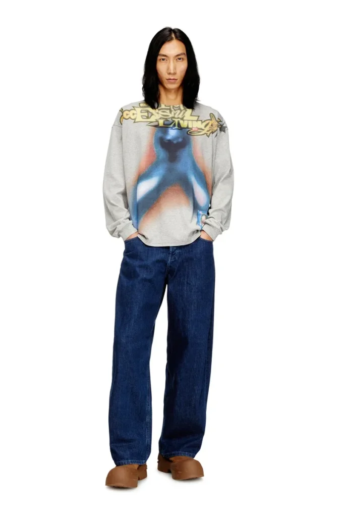 t-boxt-ls-v1 Cotton T-shirt with digital print t-boxt-ls-v1 Cotton T-shirt with digital print