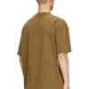 t-boxt-n14 T-shirt with distressed flocked logo t-boxt-n14 T-shirt with distressed flocked logo