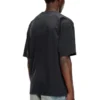 t-boxt-n14 T-shirt with distressed flocked logo t-boxt-n14 T-shirt with distressed flocked logo