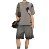 t-boxt-peeloff Peel-off T-shirt with eagle print t-boxt-peeloff Peel-off T-shirt with eagle print