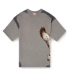 t-boxt-peeloff Peel-off T-shirt with eagle print t-boxt-peeloff Peel-off T-shirt with eagle print