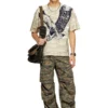 t-boxt-t14 Camo T-shirt with eagle print t-boxt-t14 Camo T-shirt with eagle print