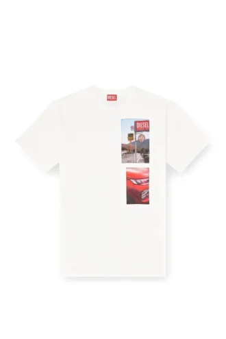 t-boxt-t3 T-shirt with logo photo patches