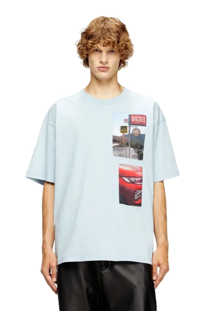 t-boxt-t3 T-shirt with logo photo patches