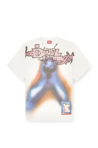 t-boxt-v13 Relaxed cotton T-shirt with digital print