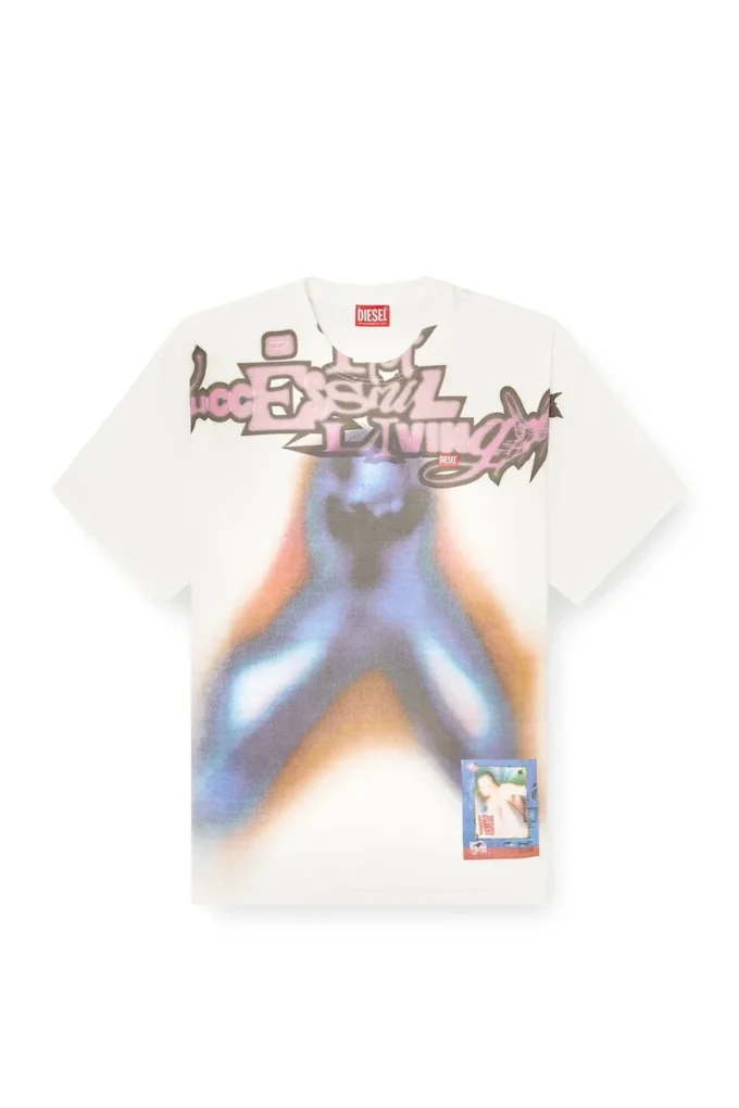 t-boxt-v13 Relaxed cotton T-shirt with digital print t-boxt-v13 Relaxed cotton T-shirt with digital print