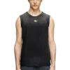 t-brico-new Faded tank top with cut-out Oval D