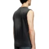 t-brico-new Faded tank top with cut-out Oval D
