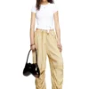 t-bunny-tail T-shirt with wrap ties t-bunny-tail T-shirt with wrap ties