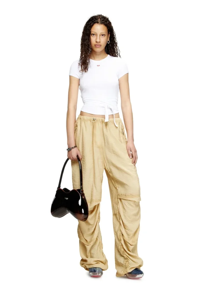 t-bunny-tail T-shirt with wrap ties t-bunny-tail T-shirt with wrap ties