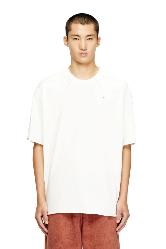 t-crahor-boxt-t1 Cotton T-shirt with micro embroidery t-crahor-boxt-t1 Cotton T-shirt with micro embroidery