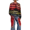 t-craneup-ls T-shirt with striped movie print t-craneup-ls T-shirt with striped movie print