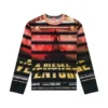 t-craneup-ls T-shirt with striped movie print t-craneup-ls T-shirt with striped movie print