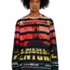 t-craneup-ls T-shirt with striped movie print t-craneup-ls T-shirt with striped movie print