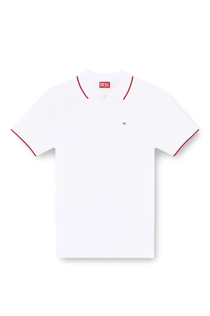 t-ferry-microdiv Polo shirt with micro Diesel embroidery t-ferry-microdiv Polo shirt with micro Diesel embroidery