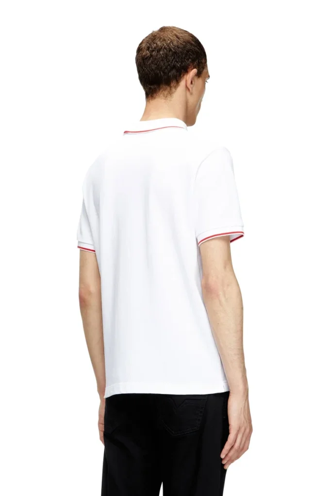 t-ferry-microdiv Polo shirt with micro Diesel embroidery t-ferry-microdiv Polo shirt with micro Diesel embroidery