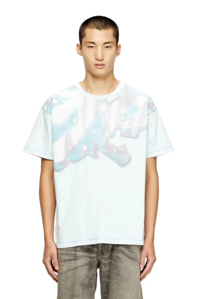 t-gaspard-ihbj T-shirt with faded graphic print