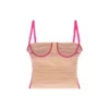 t-hailyna Ruched mesh top with binding t-hailyna Ruched mesh top with binding
