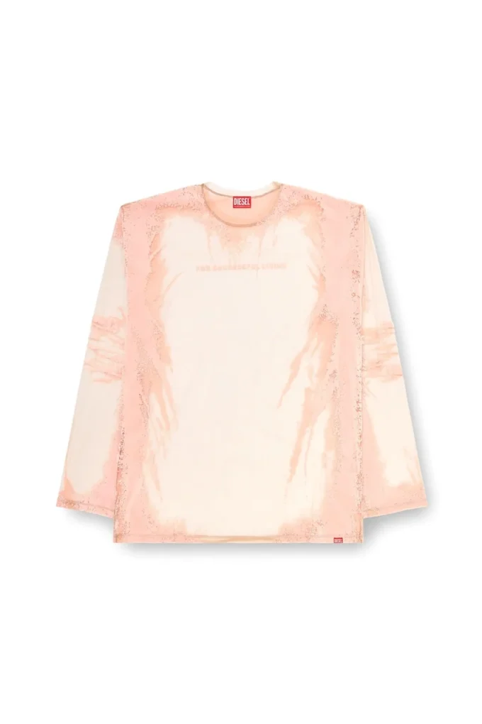 t-hassan-ls-a Long-sleeve nylon T-shirt with lyrics print t-hassan-ls-a Long-sleeve nylon T-shirt with lyrics print