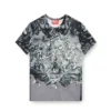 t-inlay Nylon T-shirt with Heraldic print t-inlay Nylon T-shirt with Heraldic print