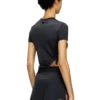 t-inlay-r1 Nylon T-shirt with tulle insert t-inlay-r1 Nylon T-shirt with tulle insert
