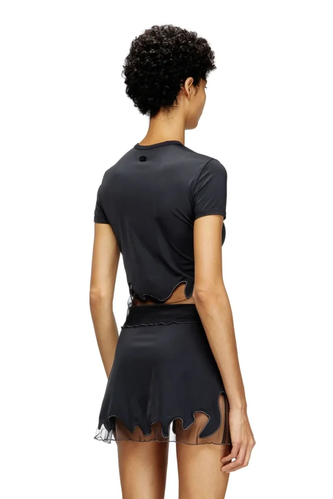 t-inlay-r1 Nylon T-shirt with tulle insert t-inlay-r1 Nylon T-shirt with tulle insert