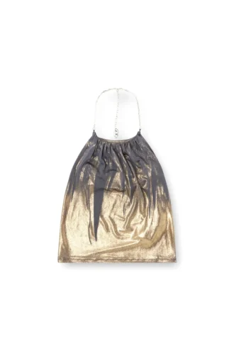 t-ireni Jersey top with draped neckline