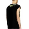 t-isak-a Sleeveless T-shirt with lyrics print t-isak-a Sleeveless T-shirt with lyrics print