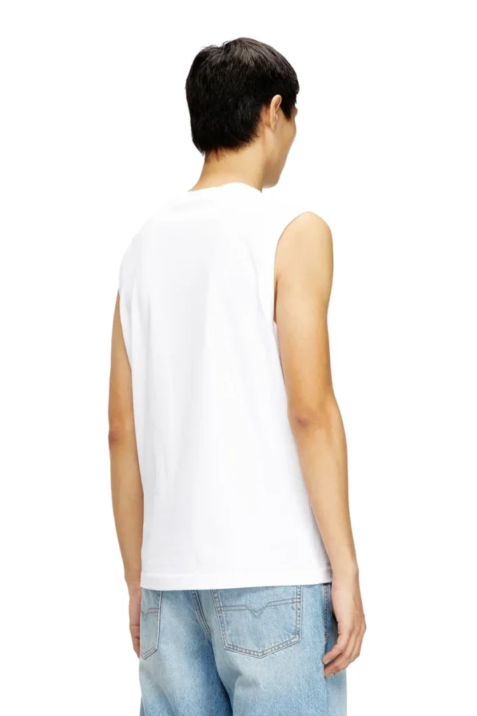 t-isco-div Tank top with chest logo print t-isco-div Tank top with chest logo print
