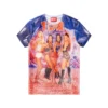 t-jodie T-shirt with creased Diesel film print t-jodie T-shirt with creased Diesel film print