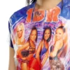 t-jodie T-shirt with creased Diesel film print t-jodie T-shirt with creased Diesel film print