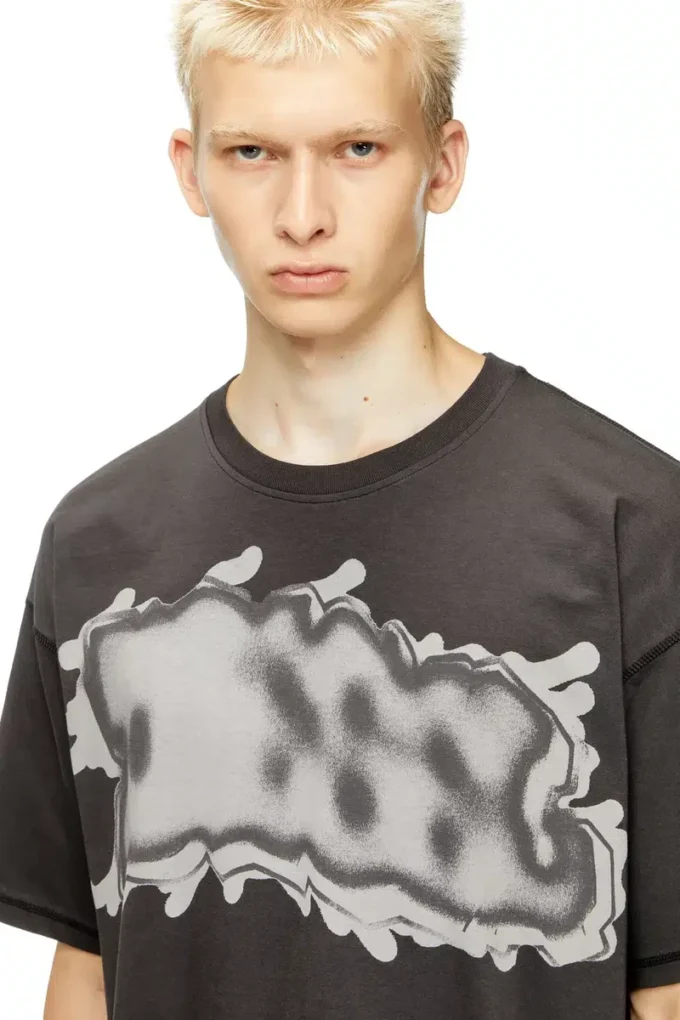 t-leonard-ihbj T-shirt with graffiti print t-leonard-ihbj T-shirt with graffiti print
